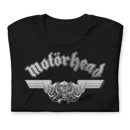 Motorhead Steel Logo Officially Licensed Mens T Shirt Black