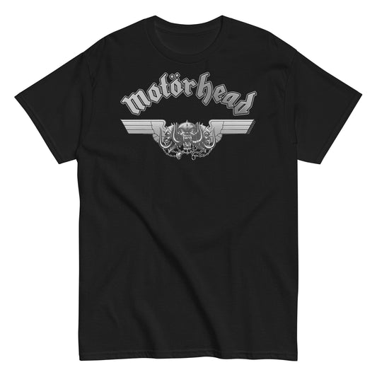 Motorhead Steel Logo Mens T Shirt Black