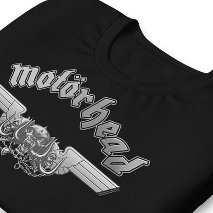 Motorhead Steel Logo Officially Licensed Mens T Shirt Black