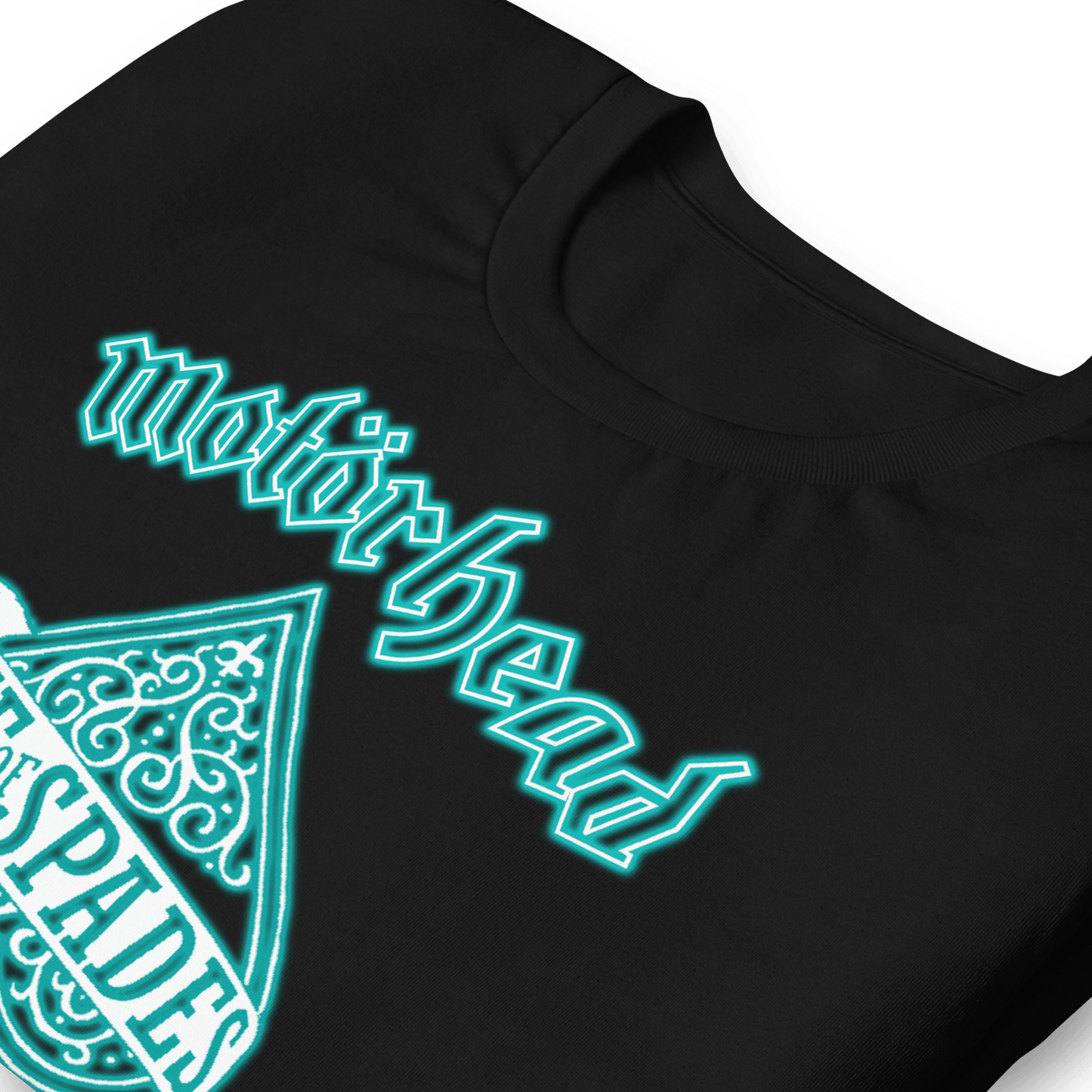 Motorhead Teal Ace Officially Licensed Mens T Shirt Black