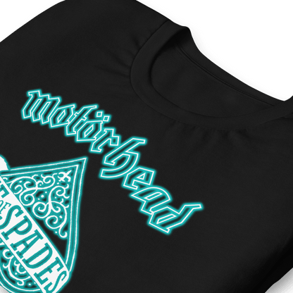 Motorhead Teal Ace Officially Licensed Mens T Shirt Black