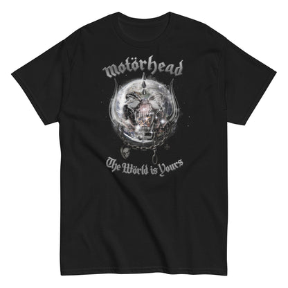 Motorhead The World is Yours Officially Licensed Mens T Shirt Black