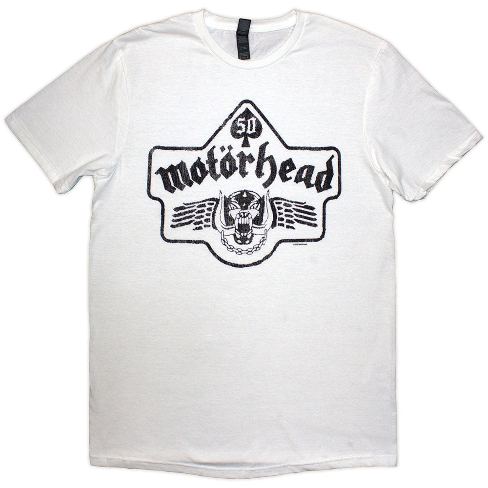 Mot??rhead 50 Years Ace Wings Emblem [T-Shirt]