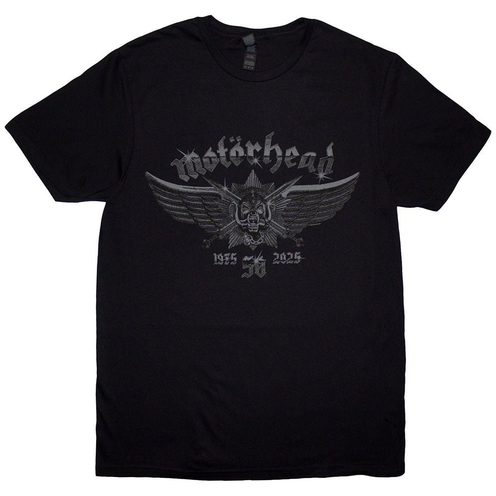 Mot??rhead 50 Years Wings Badge [T-Shirt]