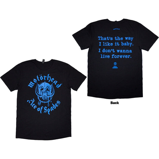 Mot??rhead Ace Of Spades Lyric [T-Shirt]