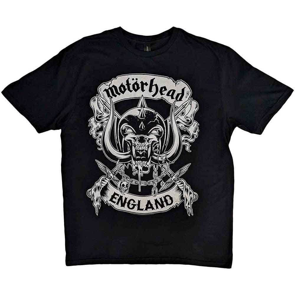 Mot??rhead Crossed Swords England Crest [T-Shirt]