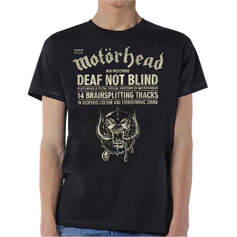 Mot??rhead Deaf Not Blind [T-Shirt]