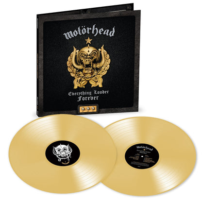 Everything Louder Forever: The Very Best Of Motörhead (Indie Exclusive) [Gold 2LP] Vinyl Record