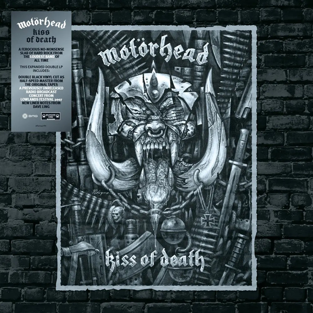 Motörhead - Kiss Of Death (20Th Anniversary Edition) [Half-Speed) [2LP] [Vinyl] Vinyl Record