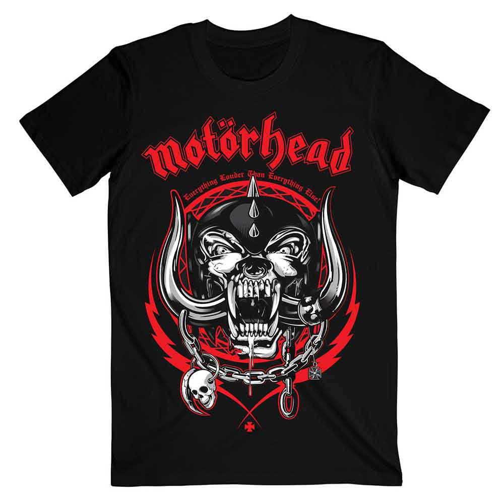 Motorhead Lightning Wreath Mens T Shirt Officially Licensed