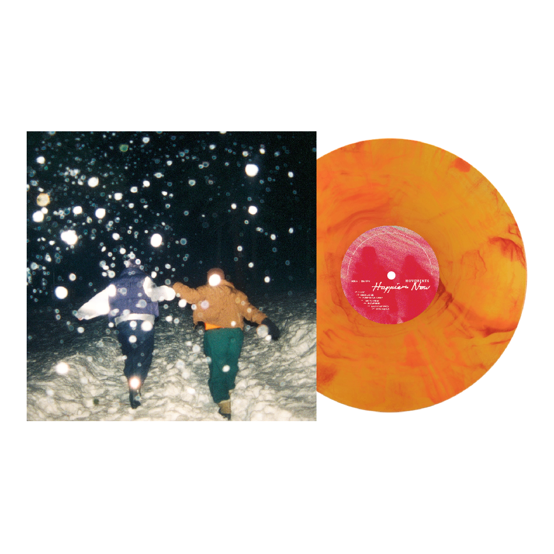 PRE-ORDER Movements - Happier Now (Indie Exclusive) [Sunspot LP] [Vinyl] Vinyl Record