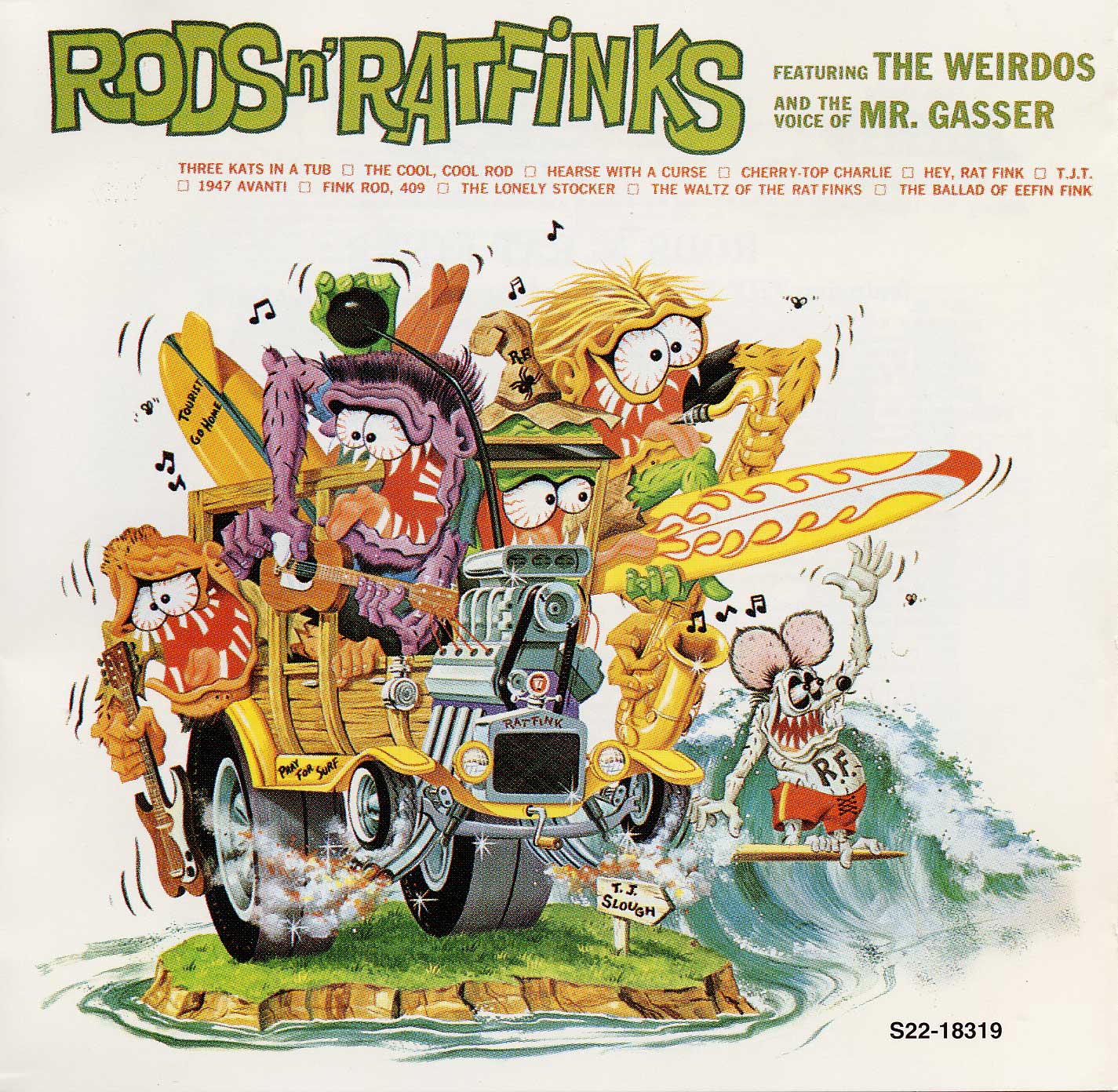 Rods 'n Ratfinks Music CD