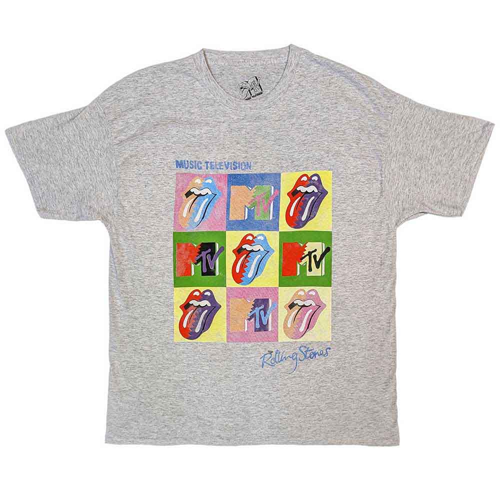MTV Rolling Stones Warhol Squares [T-Shirt] Officially Licensed