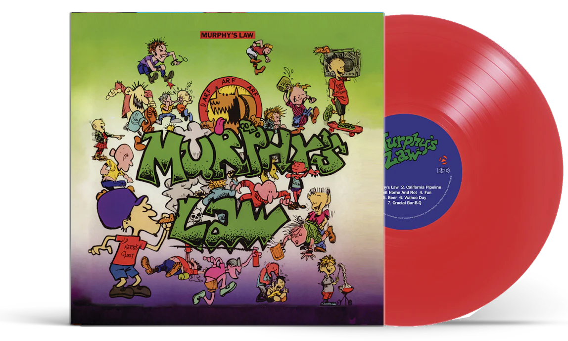 Murphy's Law - Murphy's Law (Colored Vinyl, Red) Vinyl Record