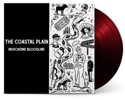 The Coastal Plain (Indie Exclusive, Colored Vinyl, Maroon, Autographed / Star Signed) Vinyl Record