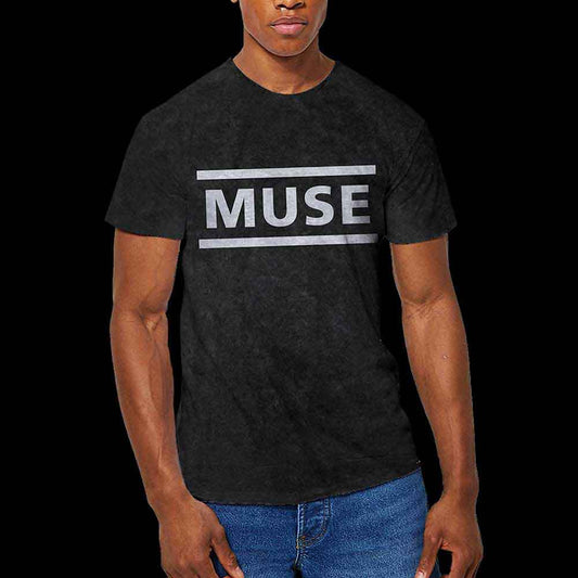 Muse Logo T Shirt Black Officially Licensed