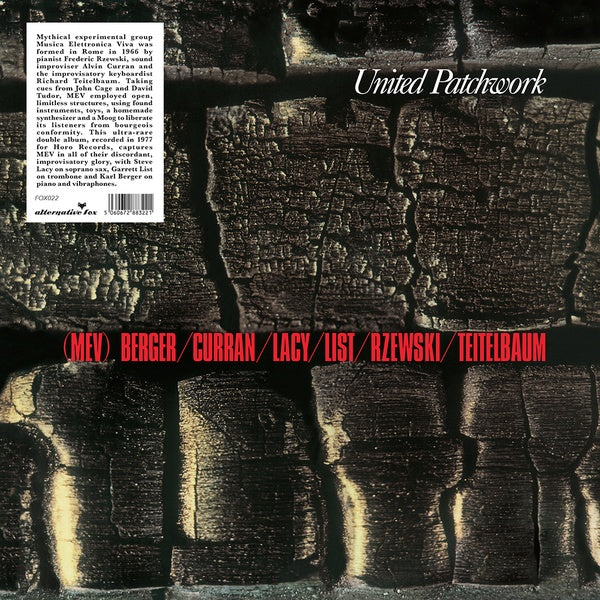 MUSICA ELETTRONICA VIVA - United Patchwork Vinyl Record