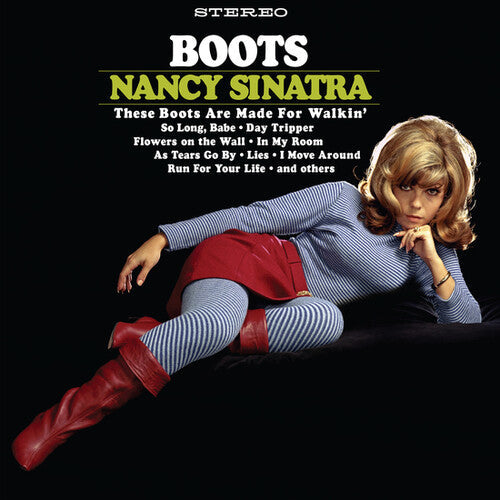 Nancy Sinatra - Boots (Blue W/ Red & Yellow Highlights Colored Vinyl, Bonus Tracks, Booklet, Remastered)  Vinyl Record