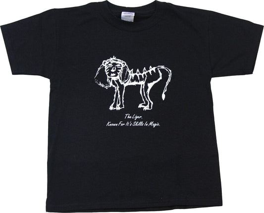 Napoleon Dynamite Liger Black T-shirt