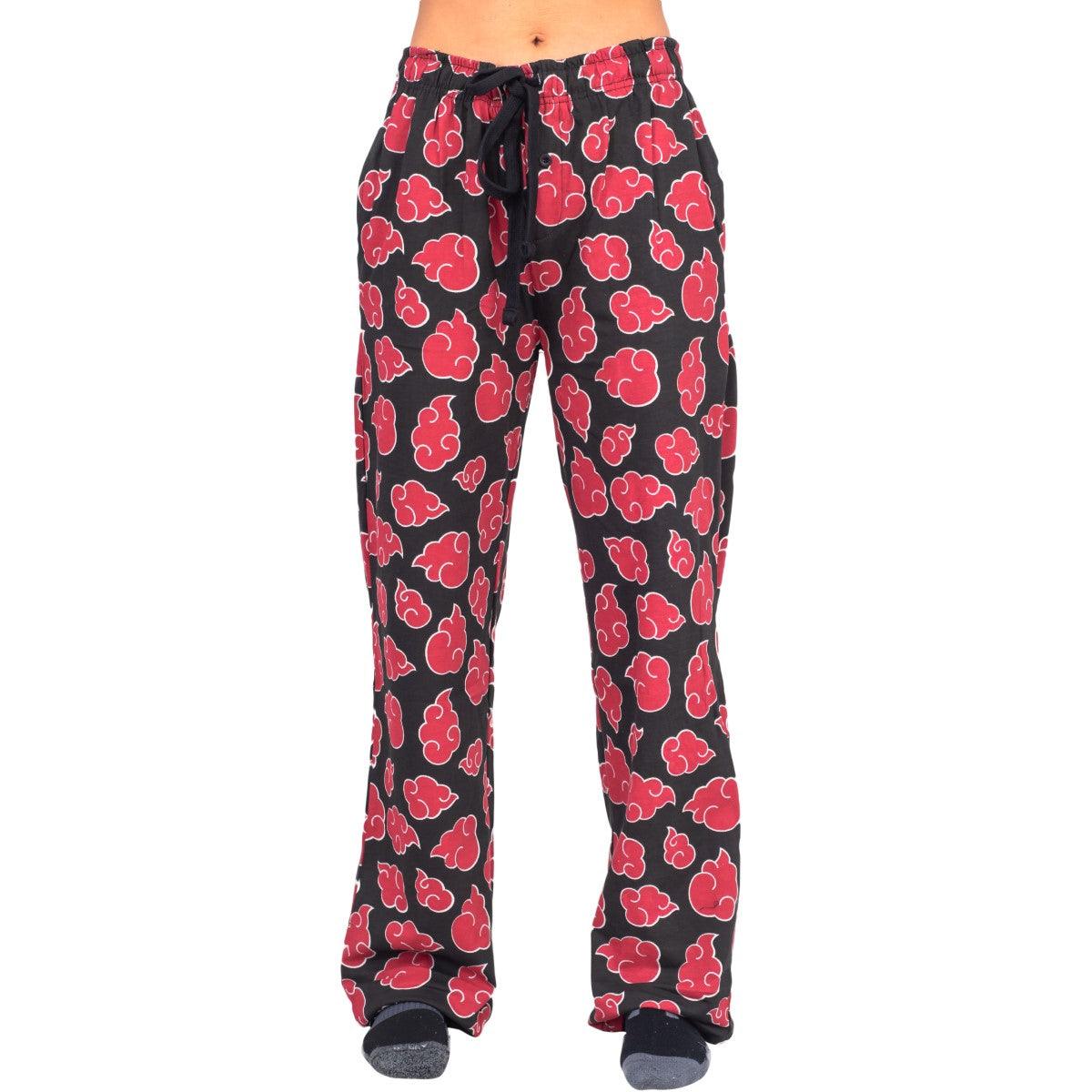 Naruto Shippuden Akatsuki Cloud Adult Sleep Pajama Pants