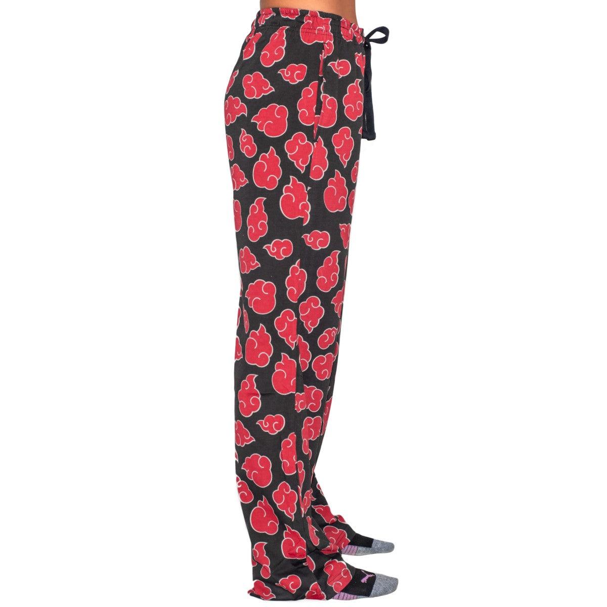 Naruto Shippuden Akatsuki Cloud Adult Sleep Pajama Pants