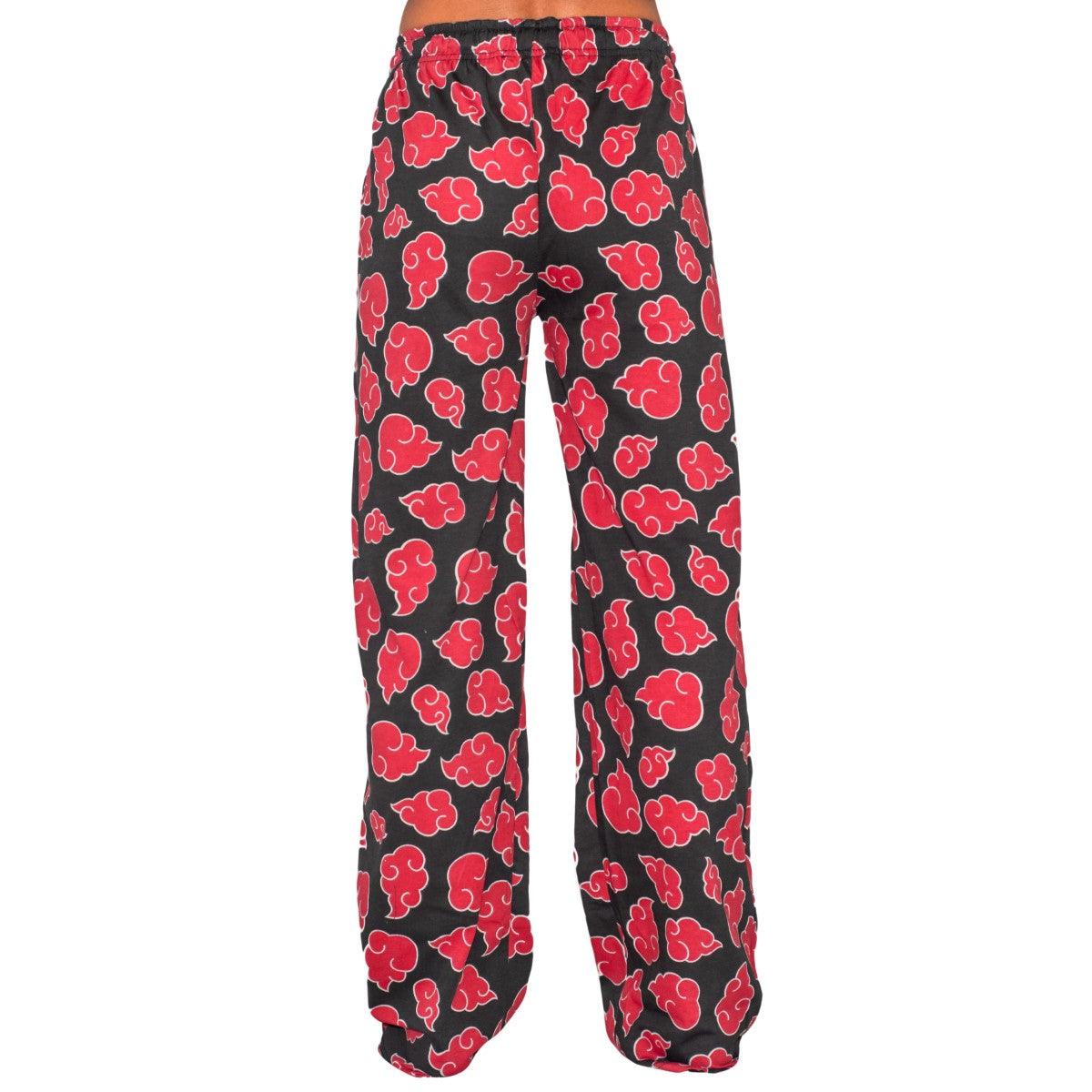 Naruto Shippuden Akatsuki Cloud Adult Sleep Pajama Pants