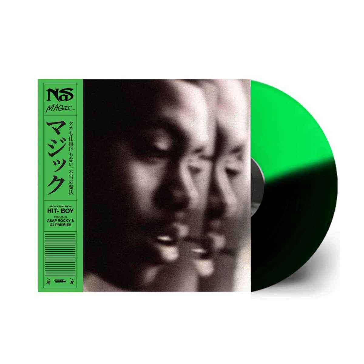 Nas - Magic (Colored Vinyl, Green, Black) [Vinyl] Vinyl Record