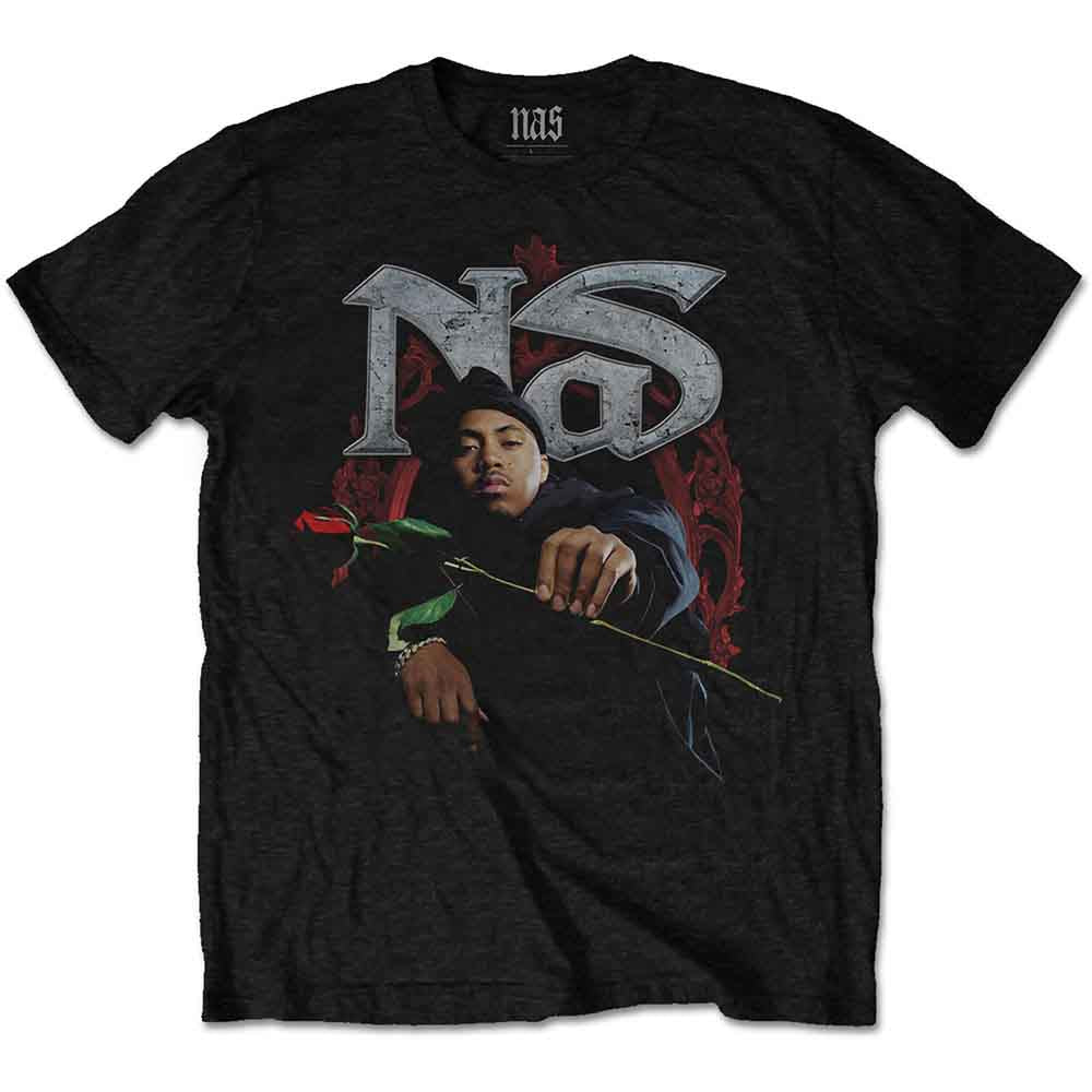 Nas Red Rose [T-Shirt] Officially Licensed
