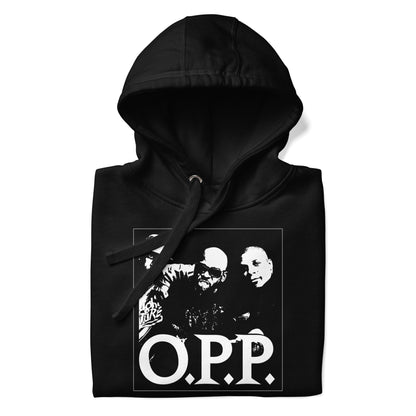 Naughty by Nature O.P.P. Classic Mens Officially Licensed Hoodie Black