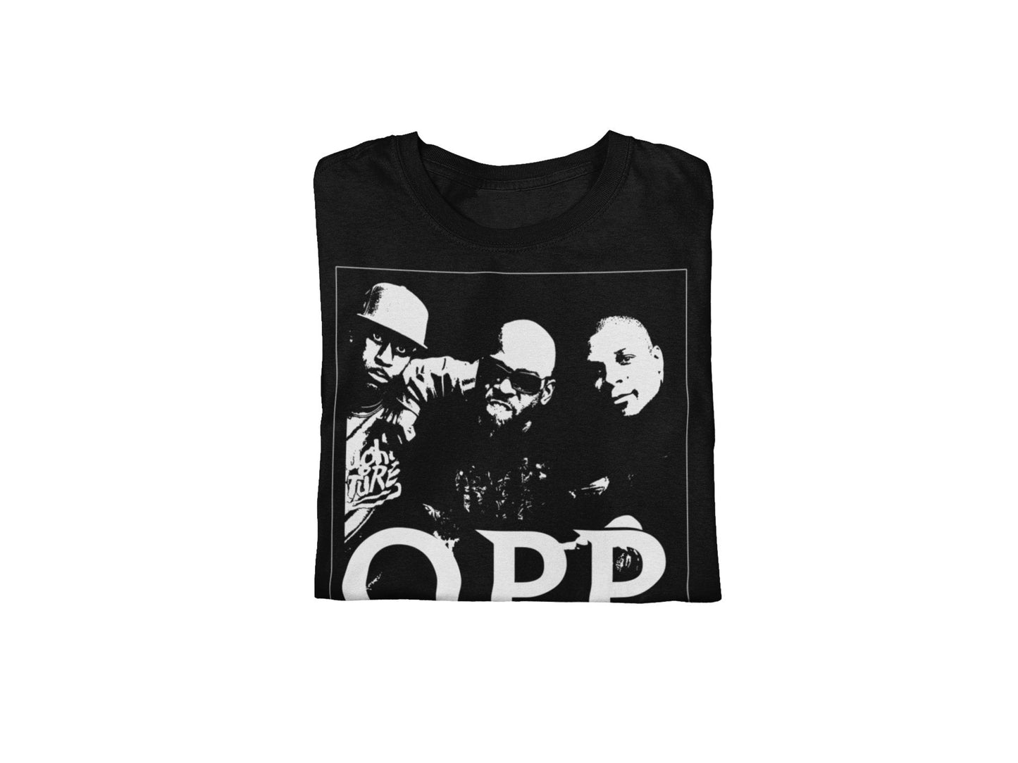 Naughty by Nature O.P.P. Jumbo Print Mens T Shirt Black