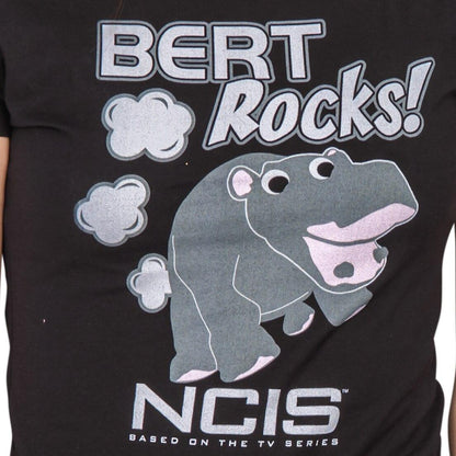 NCIS Bert Rocks! Hippopotamus Juniors T-Shirt