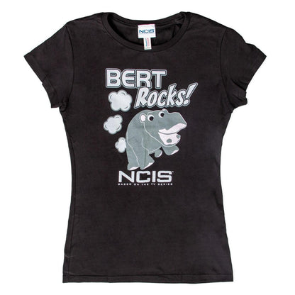 NCIS Bert Rocks! Hippopotamus Juniors T-Shirt