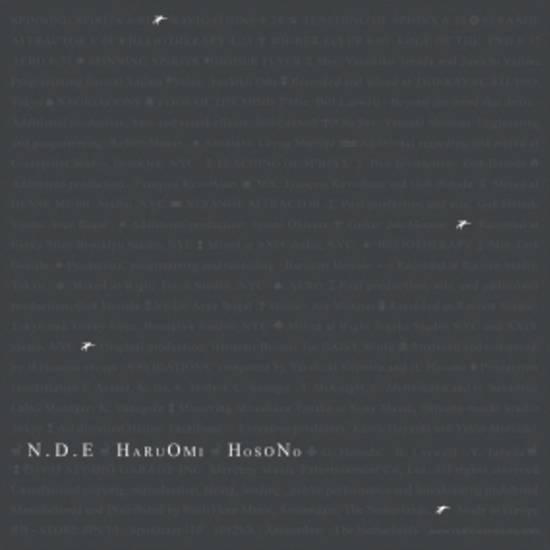 Haruomi Hosono - N.D.E. (45RPM) Vinyl Record