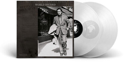 Neil Young & Crazy Horse - World Record (Indie Exclusive, Clear Vinyl) (2 Lp's) Vinyl Record