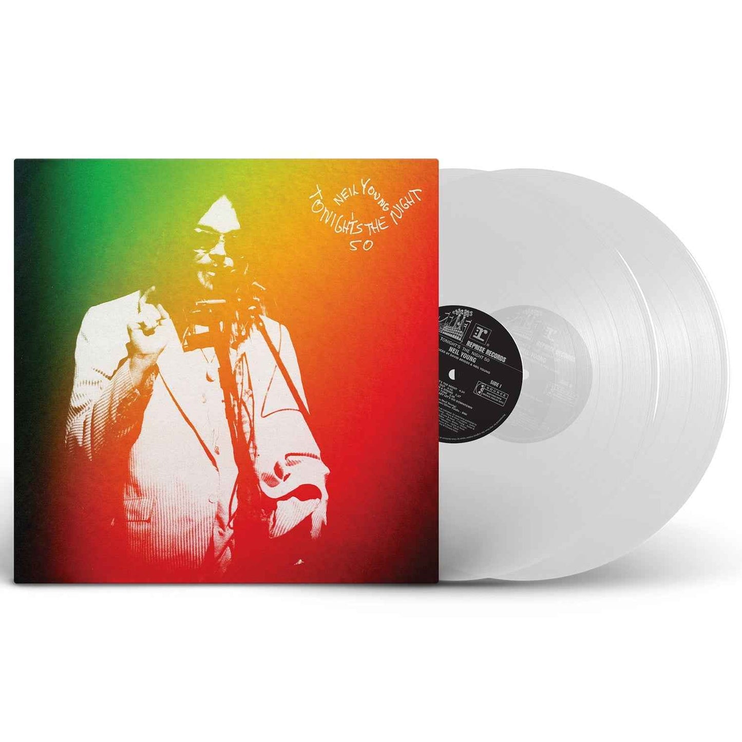 Neil Young - Tonight'S The Night (50Th Anniversary) [Indie Exclusive Clear Vinyl] [2LP] [Vinyl] Vinyl Record