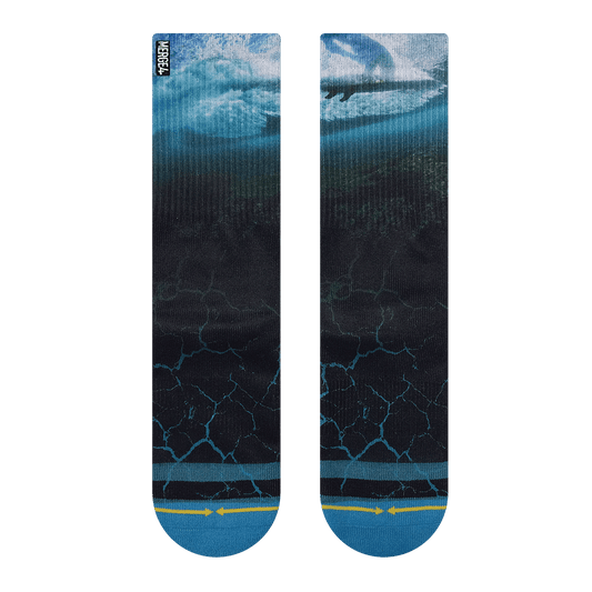 Dave Nelson Fish Bowl Adult Crew Socks