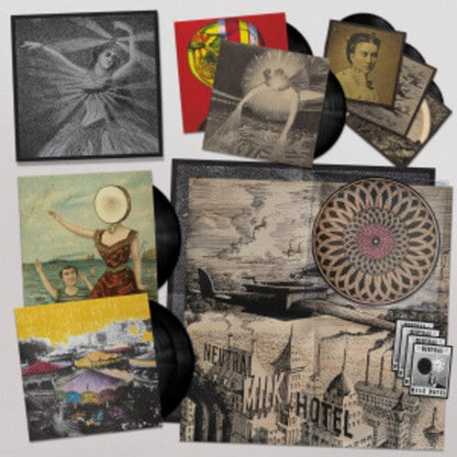 Neutral Milk Hotel - The Collected Works Of Neutral Milk Hotel (Boxed Set, Poster, Postcard, Reissue) Vinyl Record