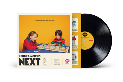 Next (Blue and Yellow Galaxy Swirl) Vinyl Record