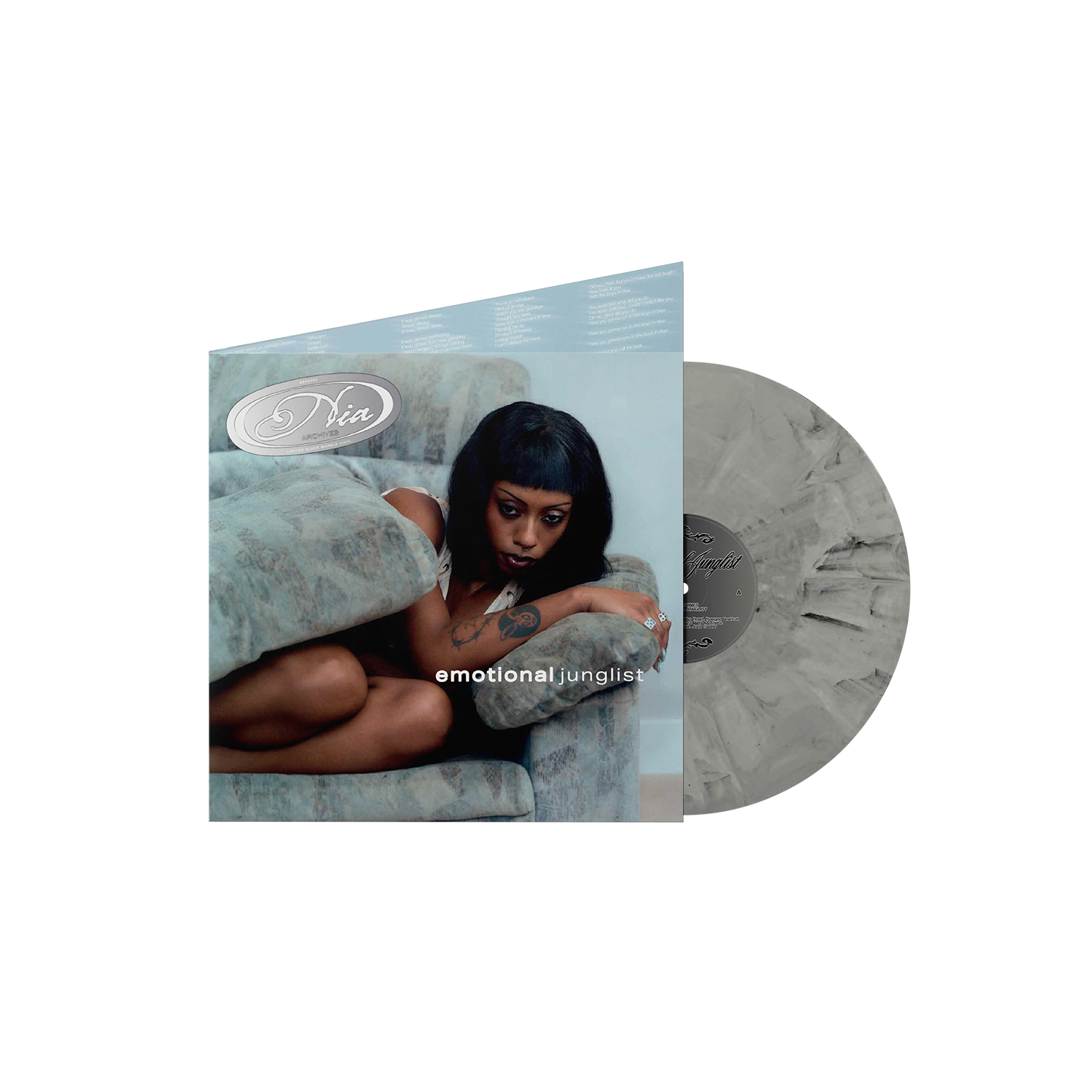 Nia Archives - Emotional Junglist (Indie Exclusive) [Black/White Marble Lp] [Vinyl] Vinyl Record