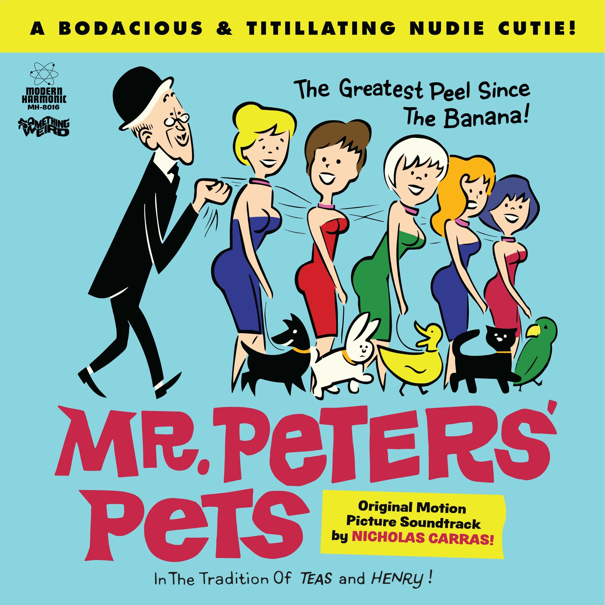 Mr. Peters' Pets Original Motion Picture Soundtrack (YELLOW VINYL WITH DVD) Vinyl Record