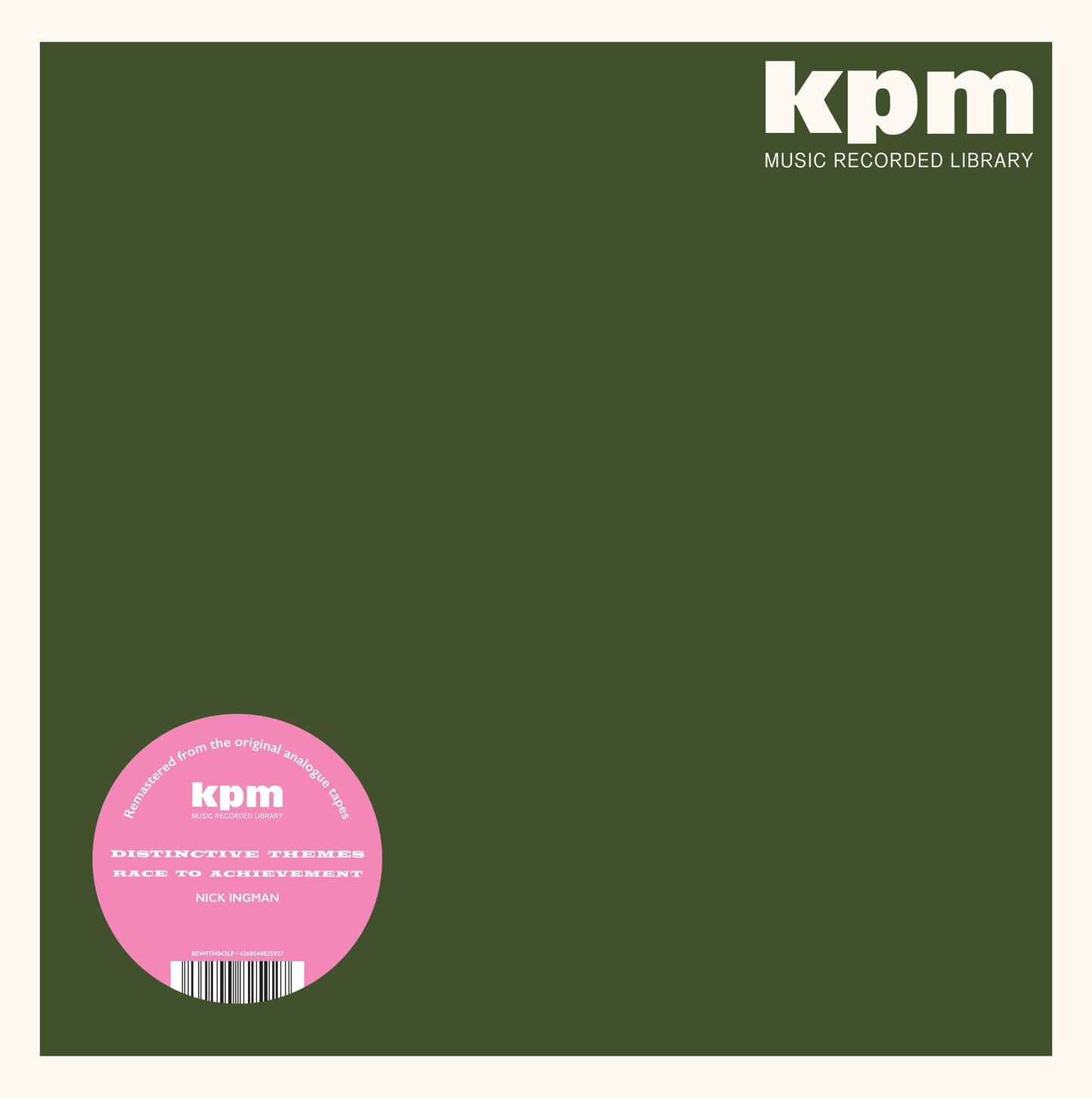 Nick Ingman - Distinctive Themes / Race To Achievement [Vinyl] Vinyl Record
