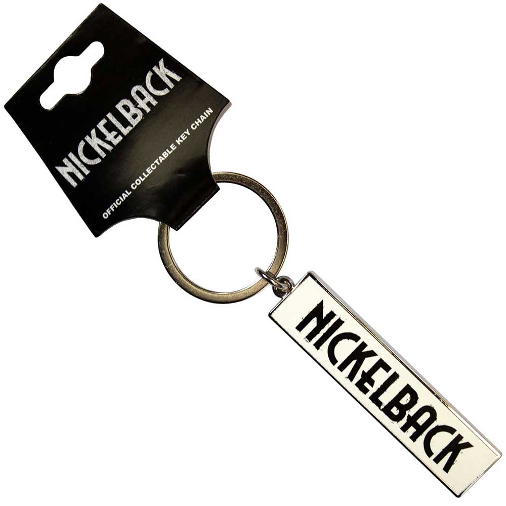 Nickelback Black Logo White