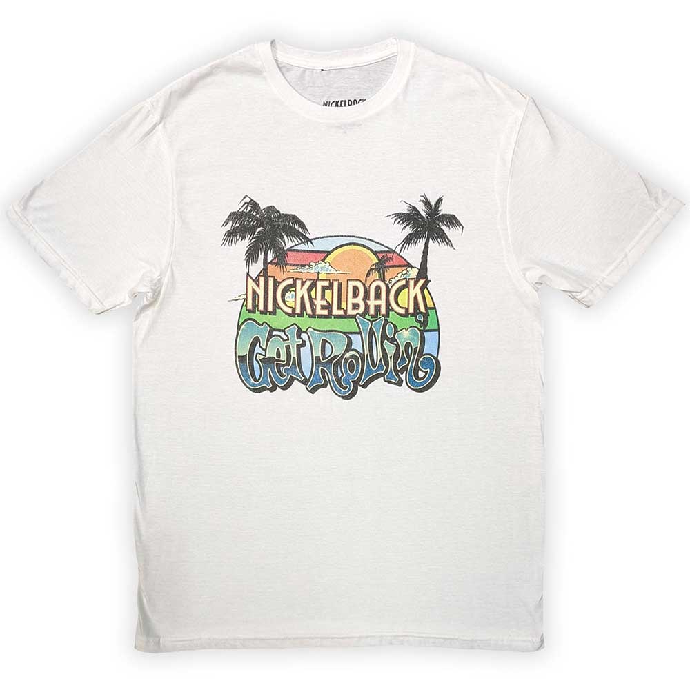 Nickelback Get Rollin' Sunset [T-Shirt] Officially Licensed