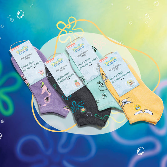 SpongeBob SquarePants Socks Summer F.U.N. Bundle