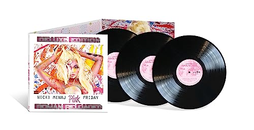 Nicki Minaj  Pink Friday...Roman Reloaded Deluxe 3 LP Vinyl Record