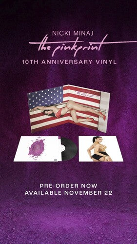 The Pinkprint [Explicit Content] (10th Anniversary Edition, Gatefold LP Jacket) (2 Lp's) Vinyl Record