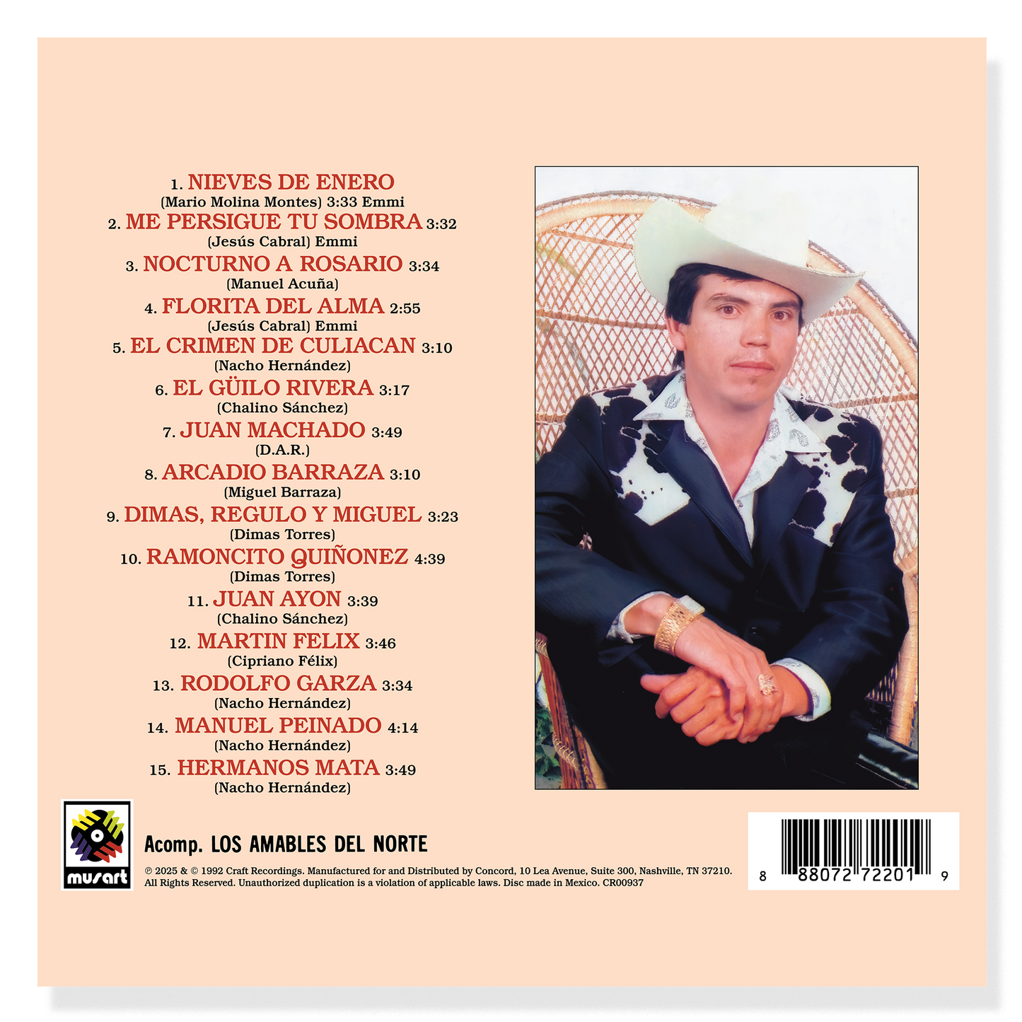 NIEVES DE ENERO Music CD