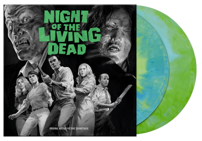 Various Artists - Night of the Living Dead OST (Ghoul Green & Blue 2LP) Vinyl Record