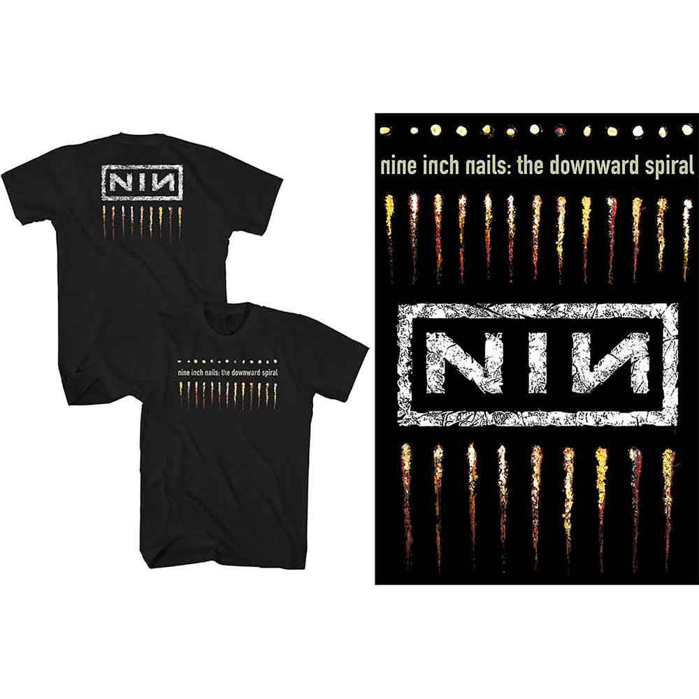Nine Inch Nails Downward Spiral [T-Shirt] Officially Licensed