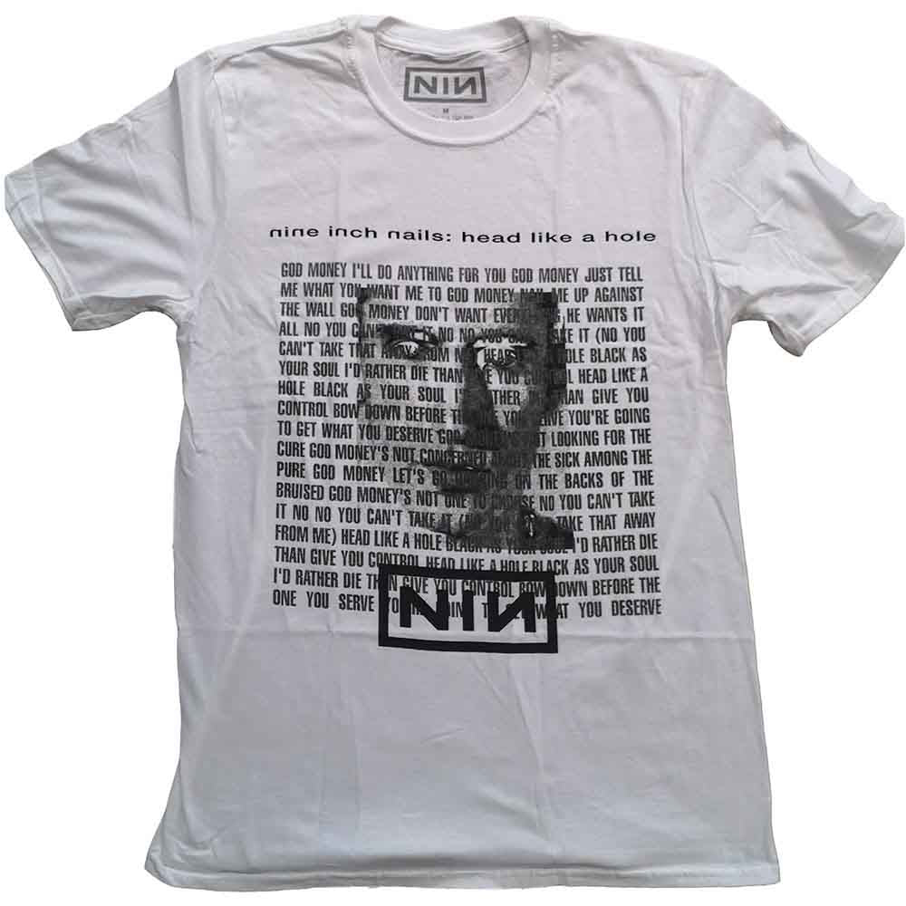 Nine Inch Nails Head Like A Hole [T-Shirt] Officially Licensed